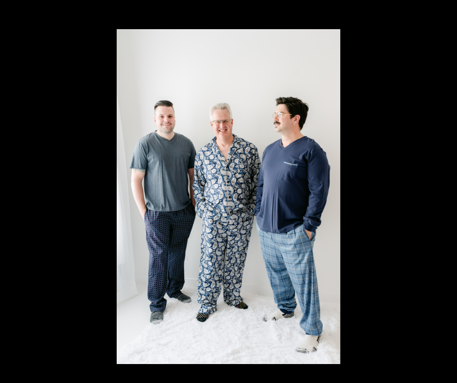 Men's Pajamas, lounge and robes.